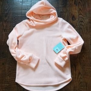 Girls polar fleece hoodie size large